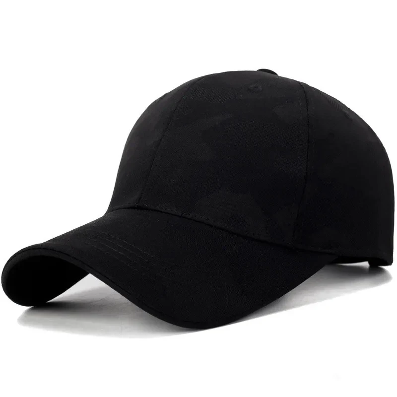 Unisex Simple Camouflage Baseball Caps Spring and Autumn Outdoor Adjustable Casual Hats Sunscreen Hat