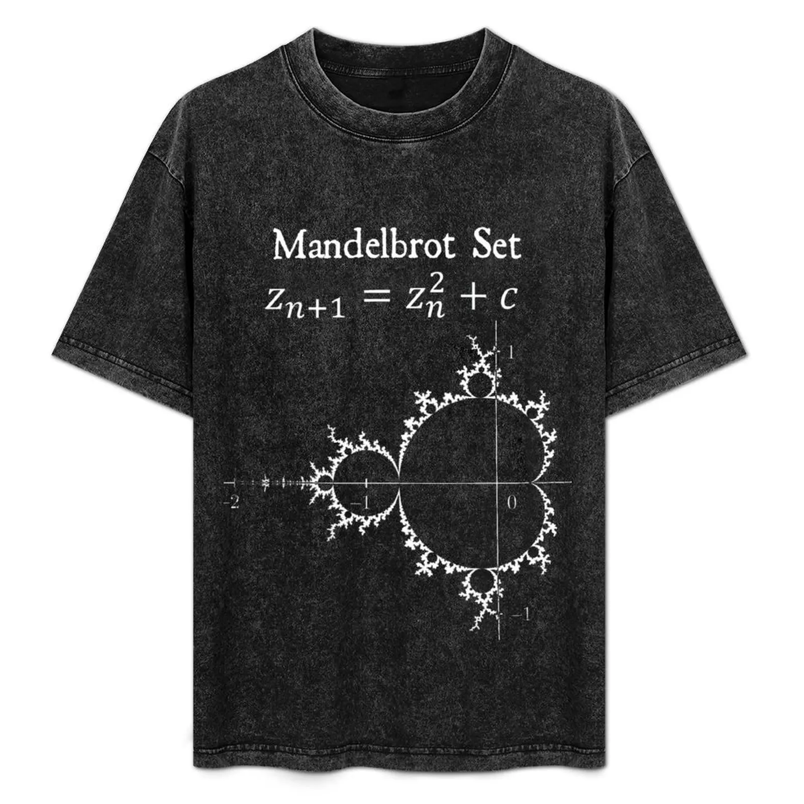 

Mandelbrot Set Fractal Chaos Theory Math Physics Design Black Background T-Shirt Breathable Gym Short Sleeve T-Shirt