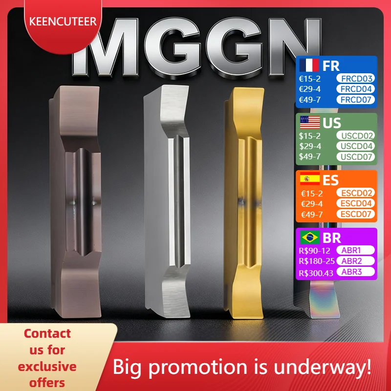 10PCS Mggn Cnc Groo…
