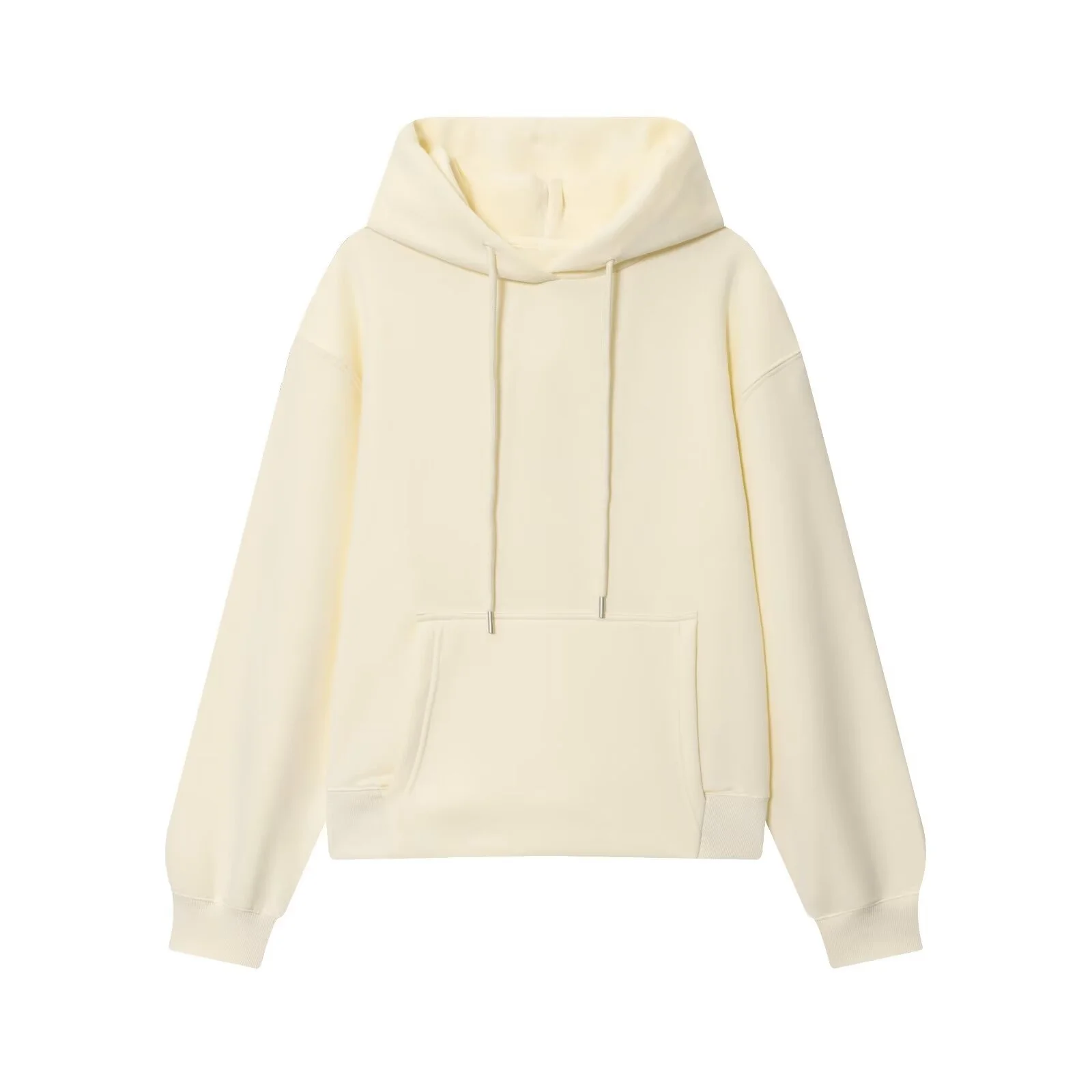 2025, Herbst, neue Damen, lässig, einfach, Basic, mit Kapuze, langärmelig, Pullover, Kapuzenpullover + elastische Taille, gerades Bein