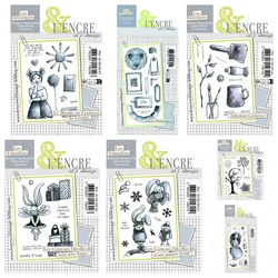 TABLEAU D'INSPIRATION Stamps DIY Stencil Diary Scrapbooking Easter Rabbit Mold Craft Engraving Making Greeting card 2025 New