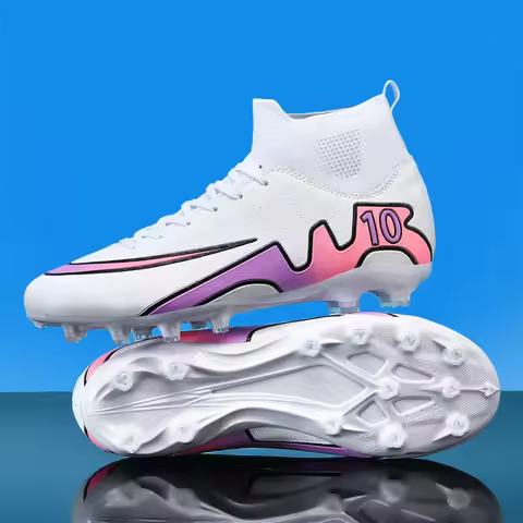 New Football Boots Fast High Ankle Turf Indoor Sports Training Football Shoes Adult Unisex Professional Cleats Soccer Shoes