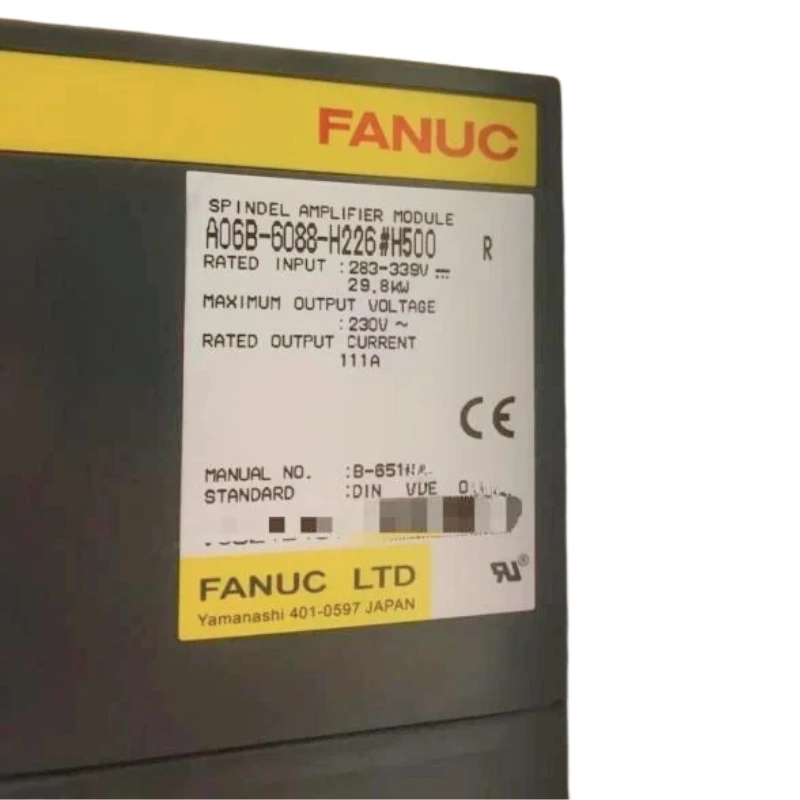 

Fanuc A06B-6088-H226#H500 Power Supply Module Tested ok In Stock