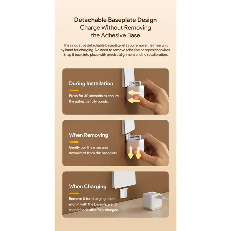 B50C Bluetooth Enabled Robot Switch Smart Button Pusher With App-Control Timer& Touch Functionality No Wiring Required