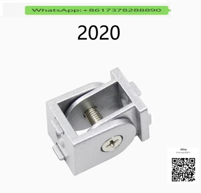 

Серебряные подвижные шарнирные фитинги для промышленных алюминиевых профилей, произвольный угловой соединитель для алюминиевых профилей 2020 3030 4040 2040