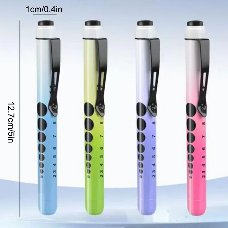 المحمولة جيب الطبية القلم ضوء LED Penlight الشعلة منظار الأذن مصباح يدوي منظار العين للطبيب ممرضة الإسعافات الأولية في حالات الطوارئ