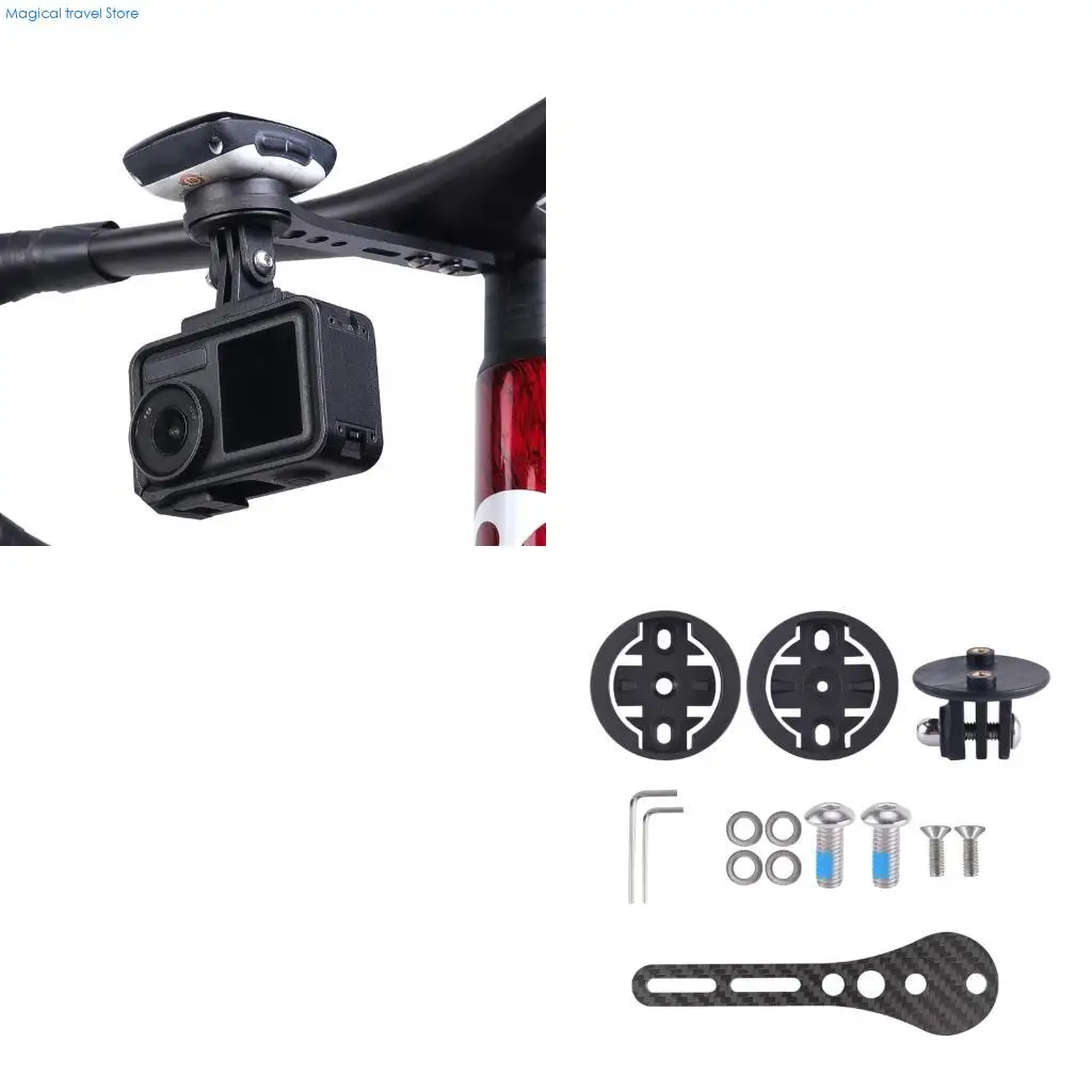 N2UB Quick Install Carbon Fiber Bike Holder set for Locate   Light Secure Mounting