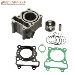 Scooter 52.4mm Cylinder Kit For Keeway Outlook 125 Logik 125cc LC QJ153MI-2 4-Stroke Engine Member