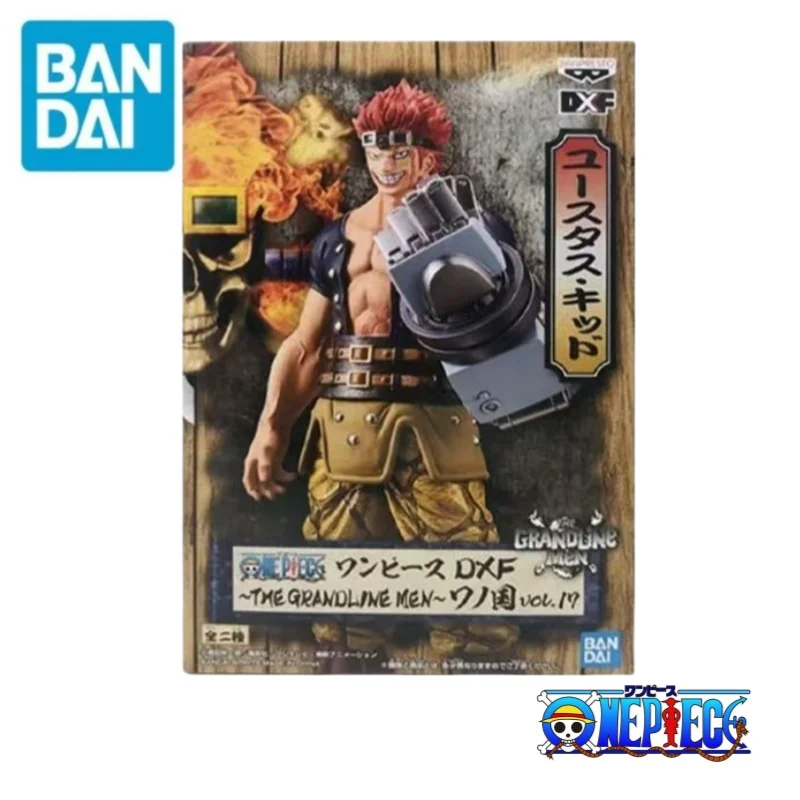 Bandai Original One Piece Banpresto Eustass Kid Anime Merchandise Action Figure Figurine Model Ornaments Model Toys 17cm