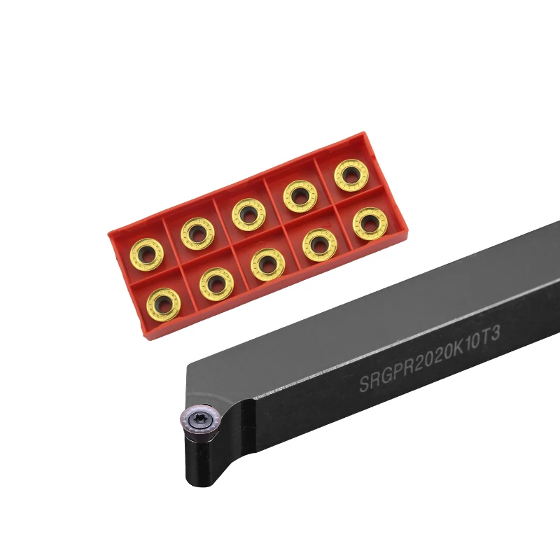 Porte-outil de tournage de tour pour barre d'alésage CNC à insérer, SRGPR/L, SRGStore 1616H08T2, SRGStore 2020K10, SRGStore 2525M12, RPMT08/10/12