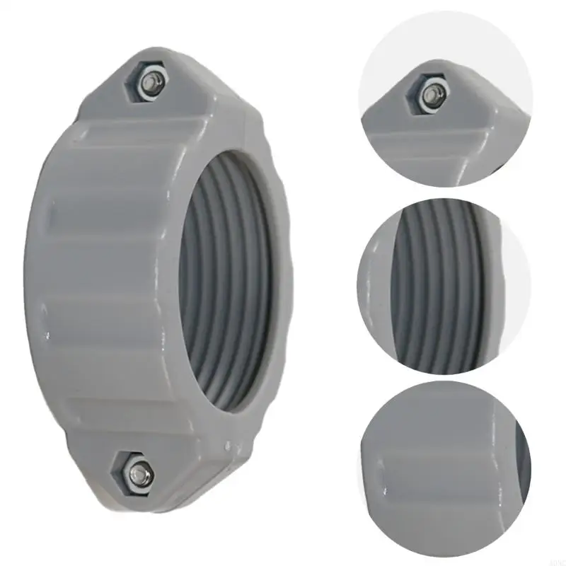 A0NC Multifauntal Split Nut Set Pool Kupplungsmutteranschluss Wasserrohr Kopplung Schraube Pool Reparaturzubehör für Pool