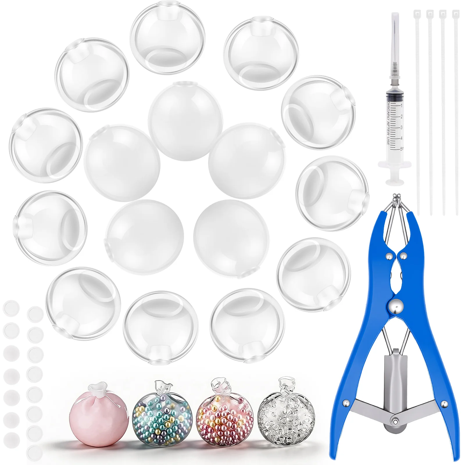 

DIY Handmade Empty Ball Shell For Handmade Toy Soft Slow Rebound Design Creative Stress Relief Ball Making Kit Relaxation Toys