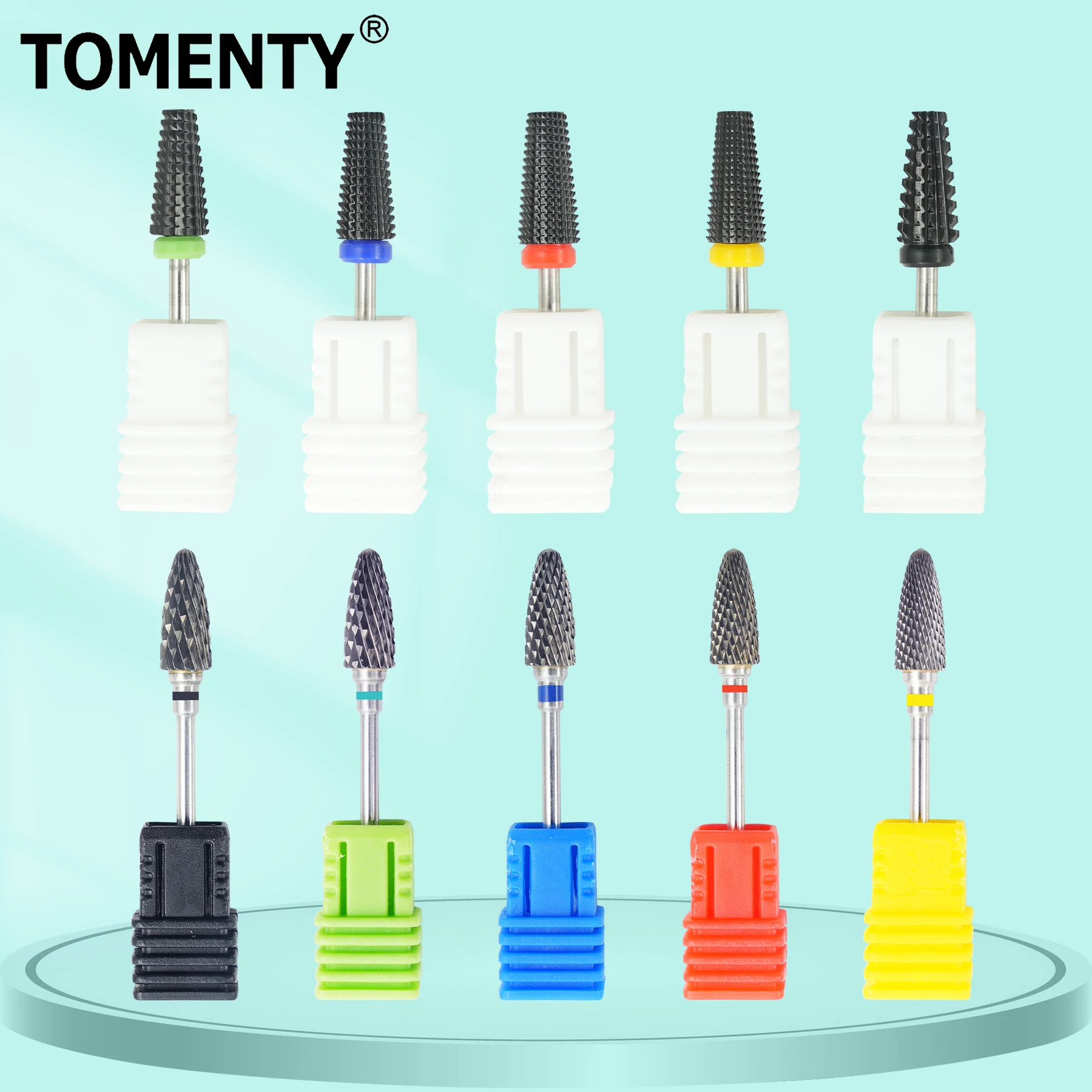 

TOMENTY Dental Bur диаметром 2,35 мм, 3/32 дюйма, вращающееся стоматологическое сверло для ногтей с хвостовиком для полировки стоматологических инструментов