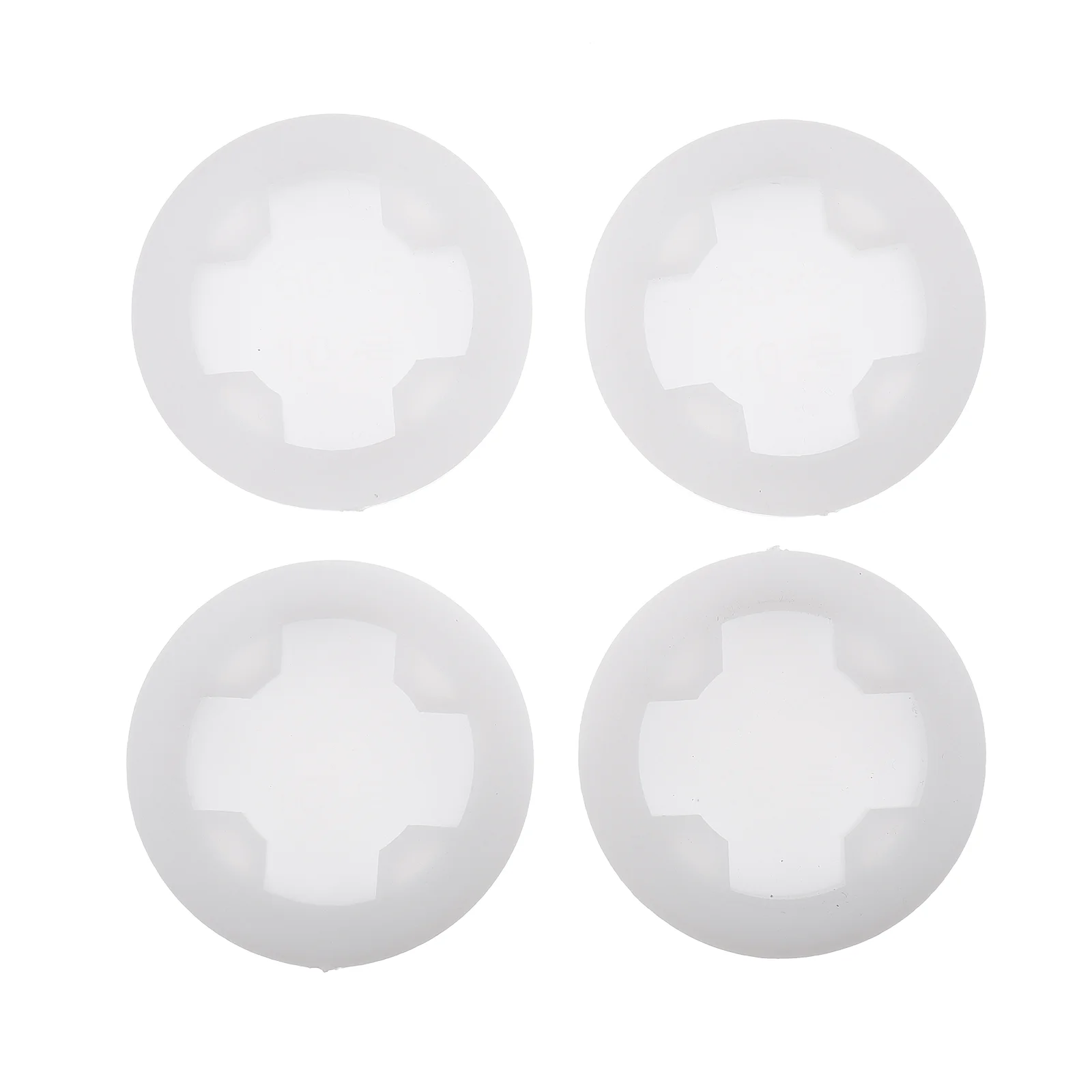 

4pcs Bung Plastic Oil Drum Plastic Barrel Drum Bung Drum Lid Caps (White)