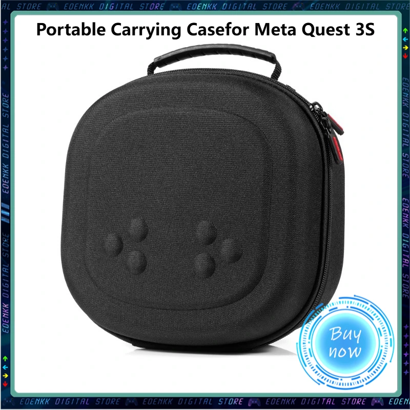 

Handle Head Handheld backpack storage case Suitable for Meta quest3S vr glasses special storage case quest3S portable protective