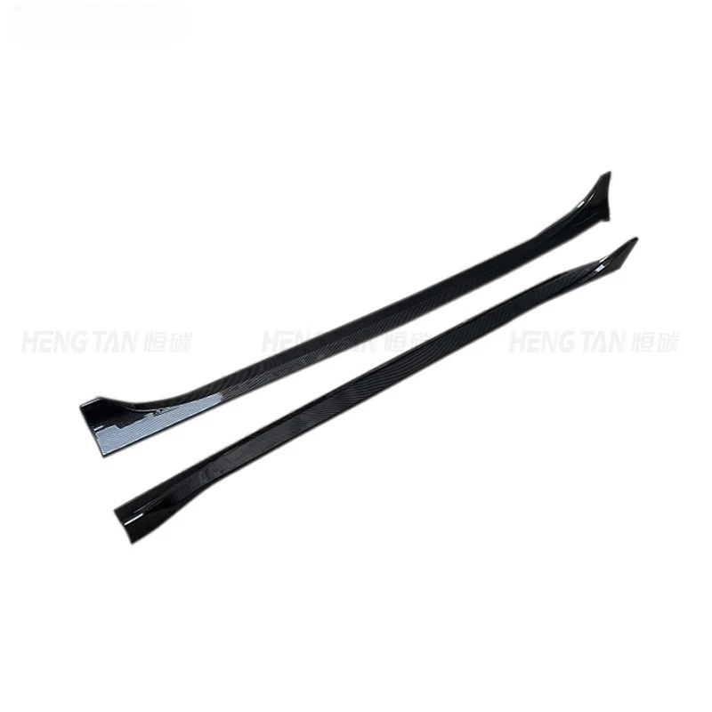 

Suitable for Tesla Model 3 Side Skirt Retrofit True Carbon Fiber Side Spoiler Skirt Enclosure Auto Parts