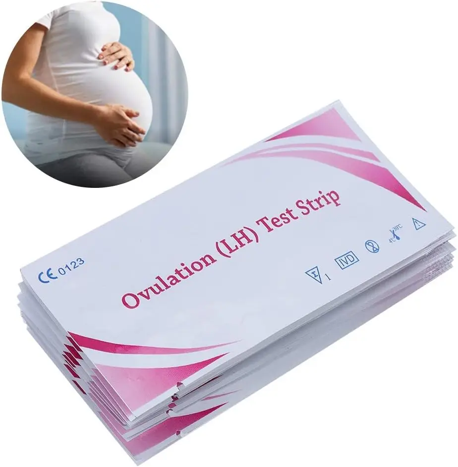 Ovulatie Teststrips Voor Vrouwen Nauwkeurige Vruchtbaarheid Lh Test Strips En Eenvoudig Te Gebruiken Ovulatie Voorspeller Kits Per Urinemonster