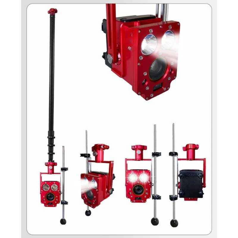 Wireless pipe periscope high definition QV sewer census municipal drainage damage blockage detector