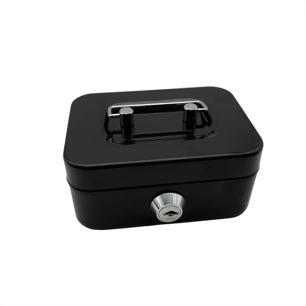 1PC Metal Cash Box 4.5\