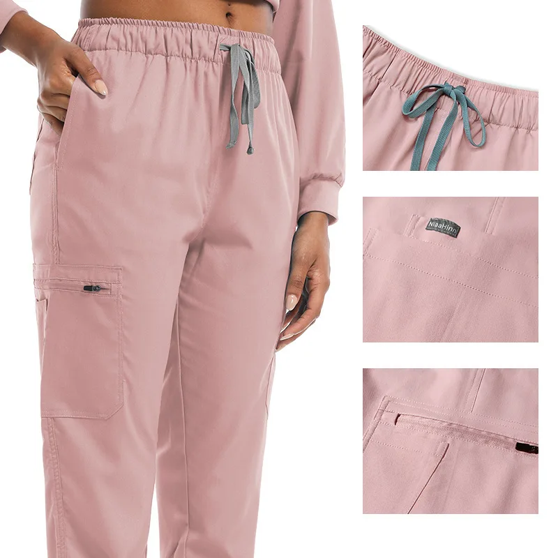 

Large Casual Sports For Both Men Women, Loose And Comfortable, Foldable Work Surgical Pants, Doctor Nurse Elastic Pants