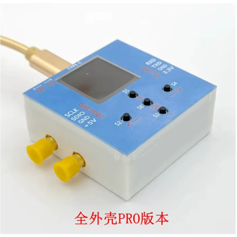 LMX2595 phase-locked loop development board 10M-19GHZ supports swept TYPE-C power supply, high frequency SMA