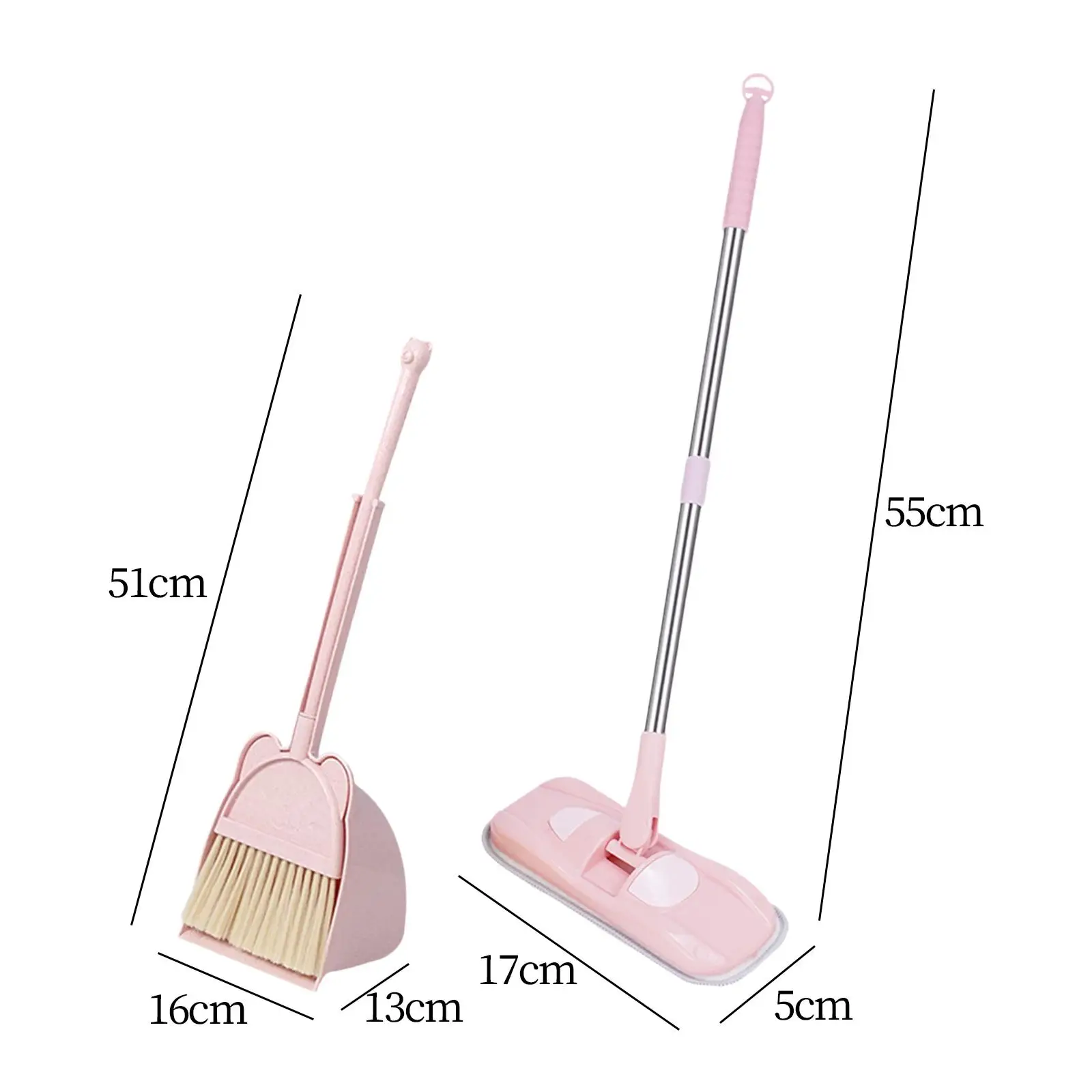 Mini Broom with Dustpan Mop for Kids Develop Life Skills Birthday Gifts Cute Children Housekeeping Cleaning Tools Children