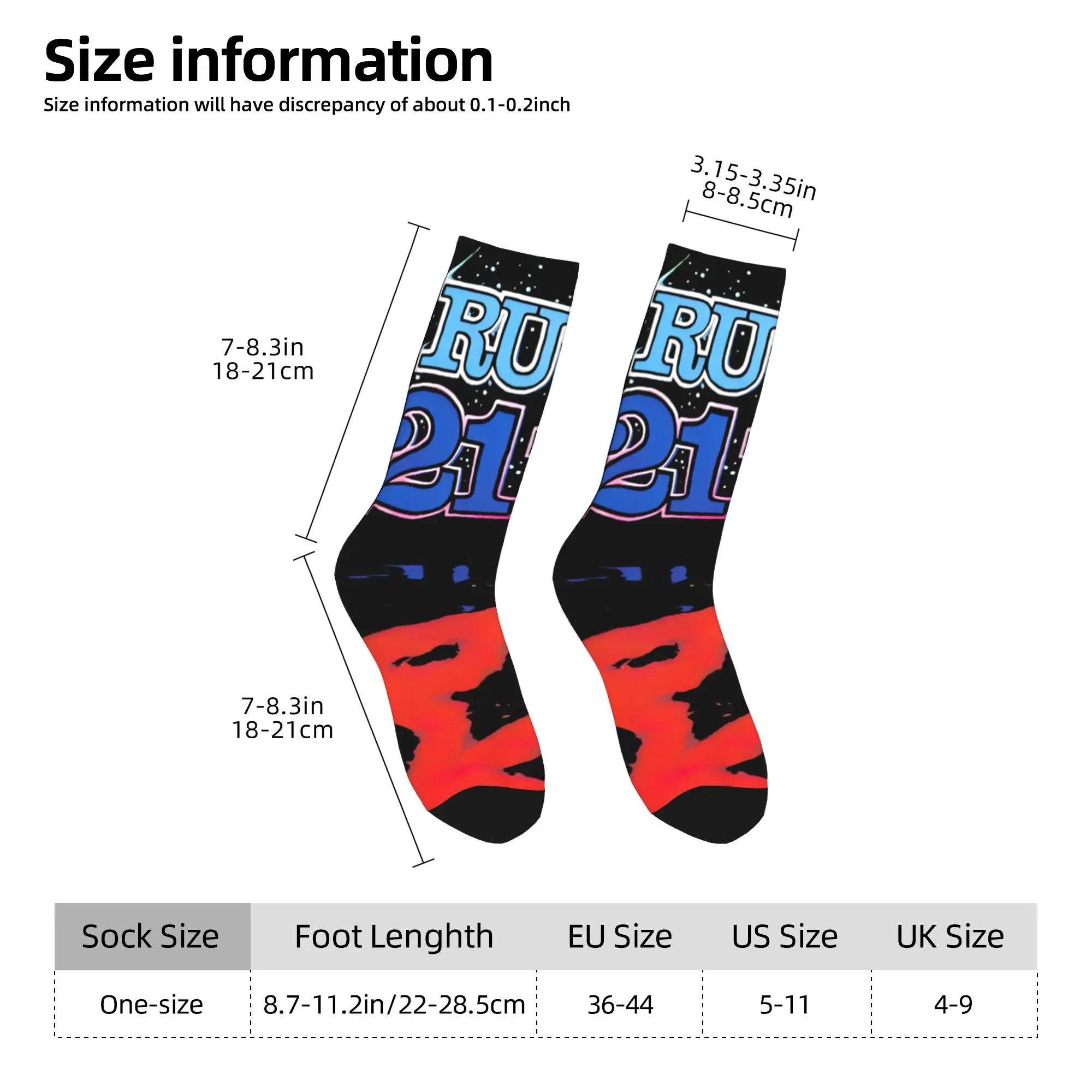 여성 남성 양말 러시 록 밴드 스타킹 미끄럼 방지 통기성 양말 봄 한국 맞춤 등산 양말