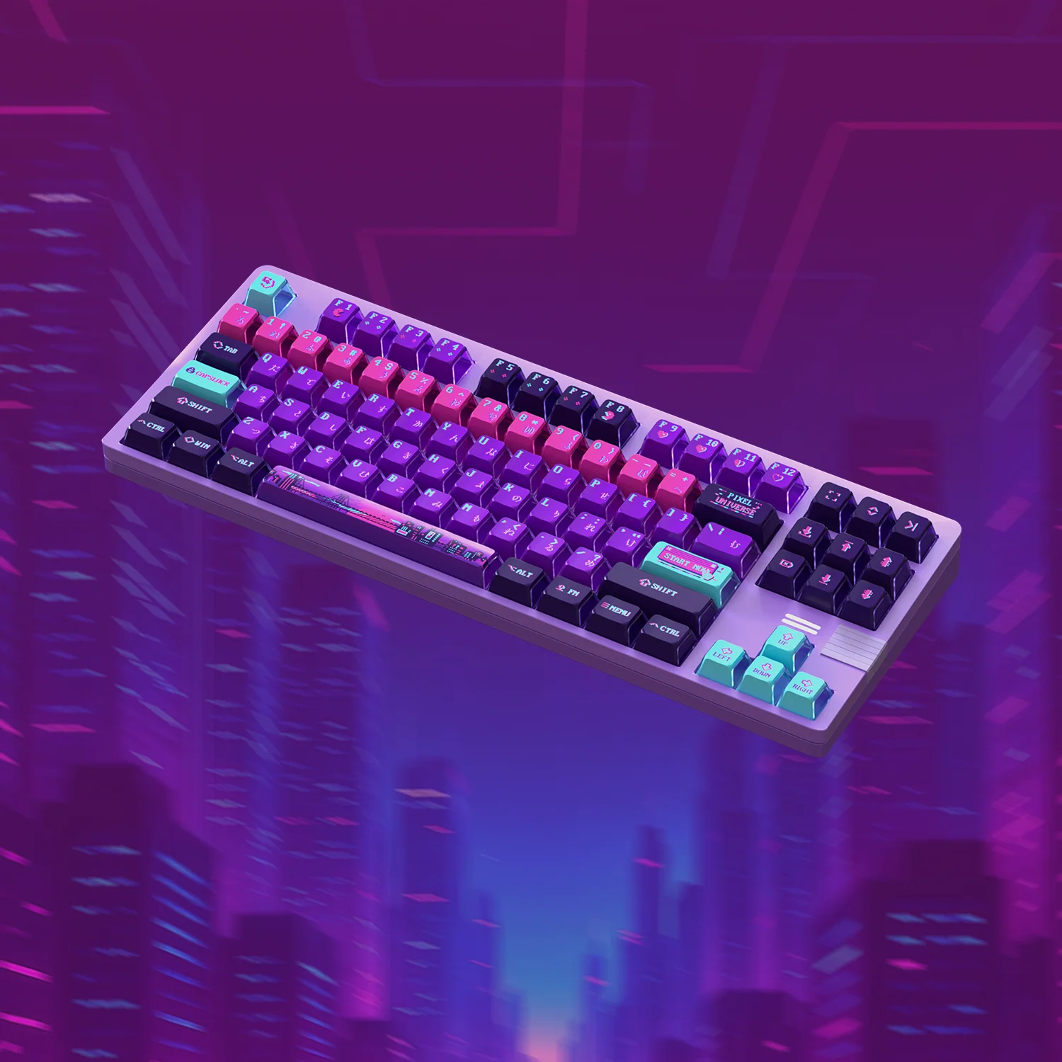 مجموعة أغطية مفاتيح KeyTok OEM - مراجعة Keycaps Pbt Double Shot 104 Keys وسعره