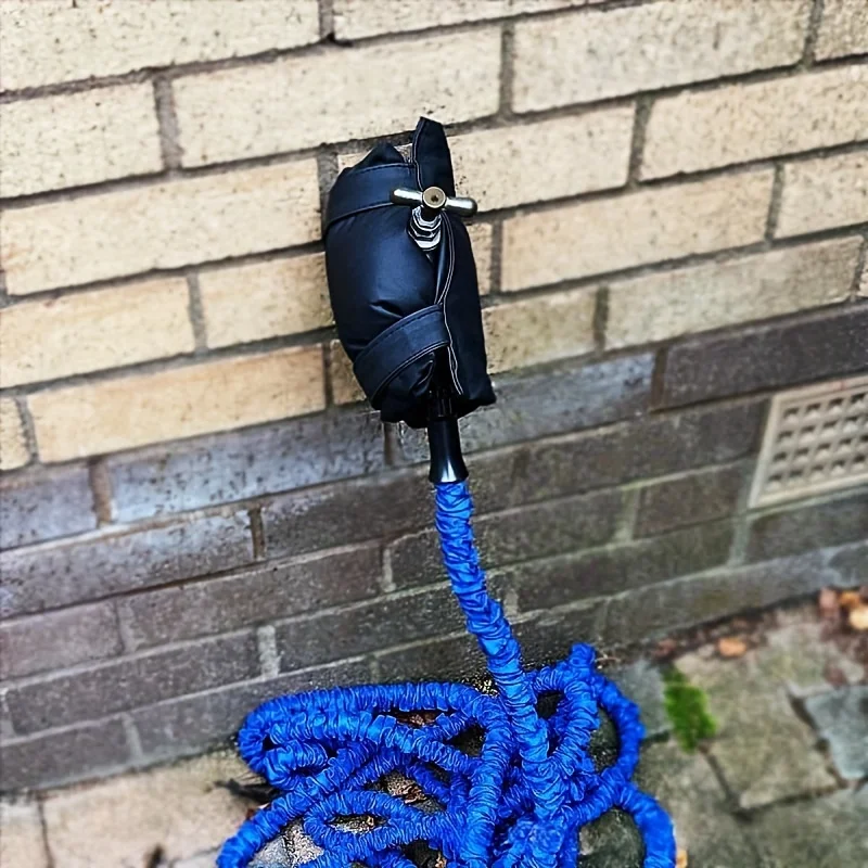 غطاء الصنبور الخارجي، وإكسسوارات الحمام، وغطاء الحفاظ على الحرارة، يستخدم للتجمد في الشتاء، ويمكن إعادة استخدامه.