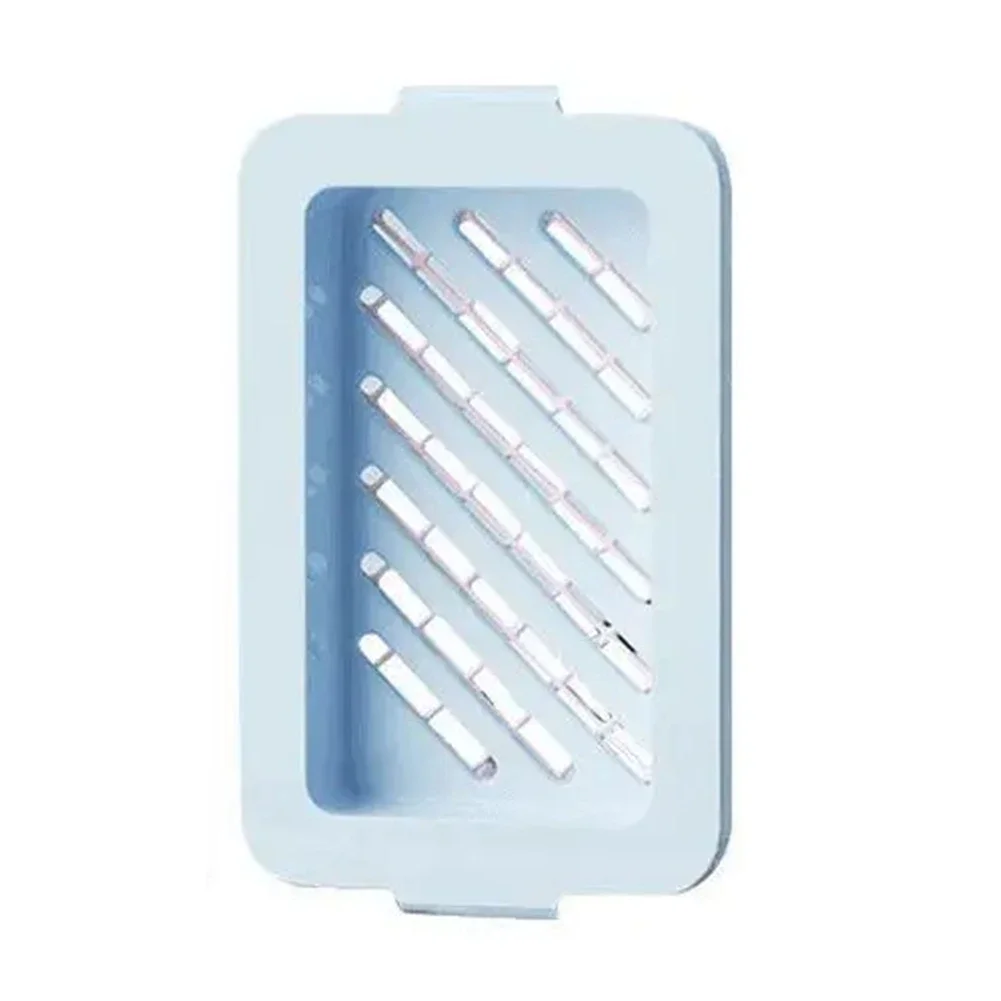 Hand Operation Foaming Box Bathroom Organization 15.5*9.3*2cm Compact Soap Storage Solution Laundry Room Accessory