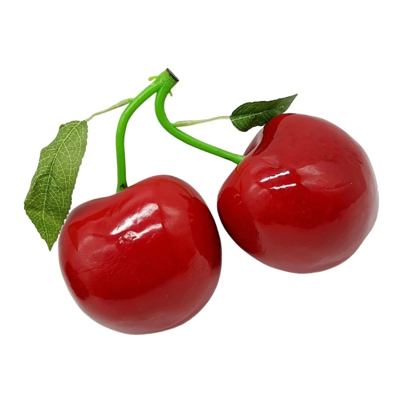 Unique Cherries Replicas for Photography Supply and Festival Parties Decoration