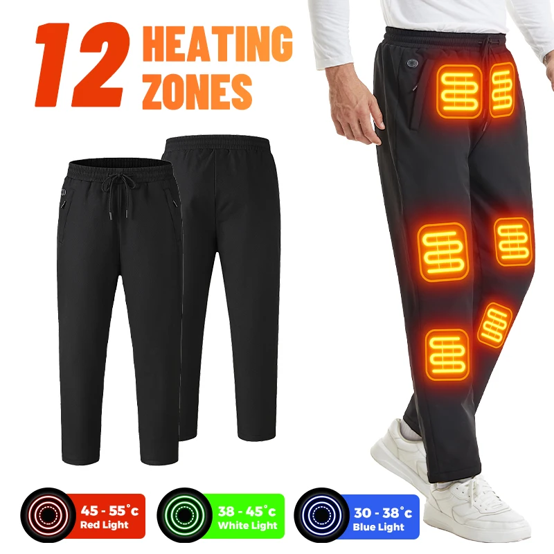 12-zone-usb-heated-pants-men-women-3-temp-control-machine-washable-winter-outdoor-skiing-hiking-fishing-motorcycle-warm-trousers