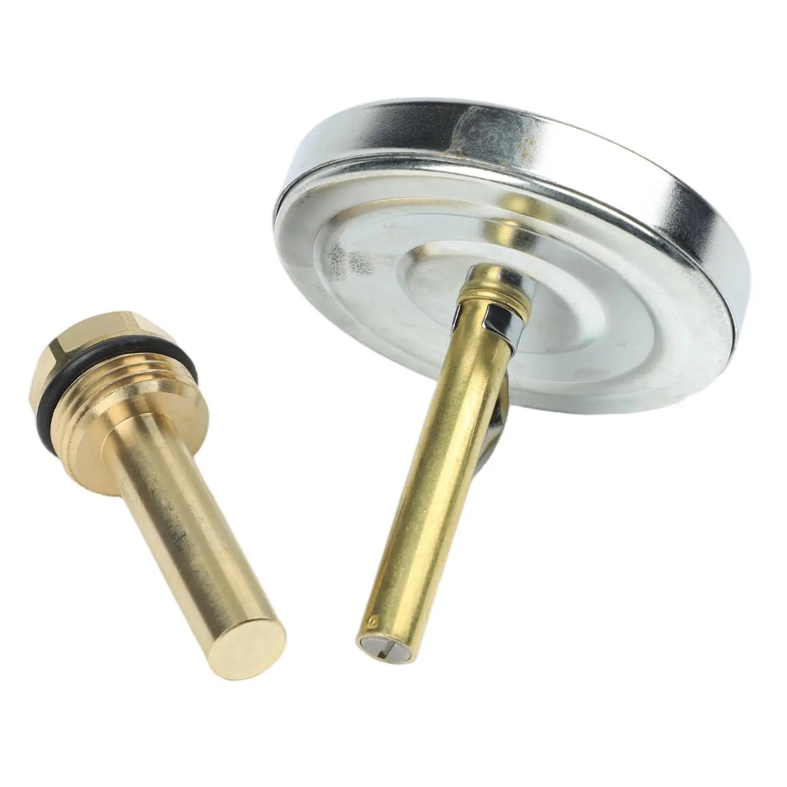Analog Thermometer Thermometer for dial Outdoor Cooking Silver Gold Temperature Gauge For Outdoor Stove Meter Gauge
