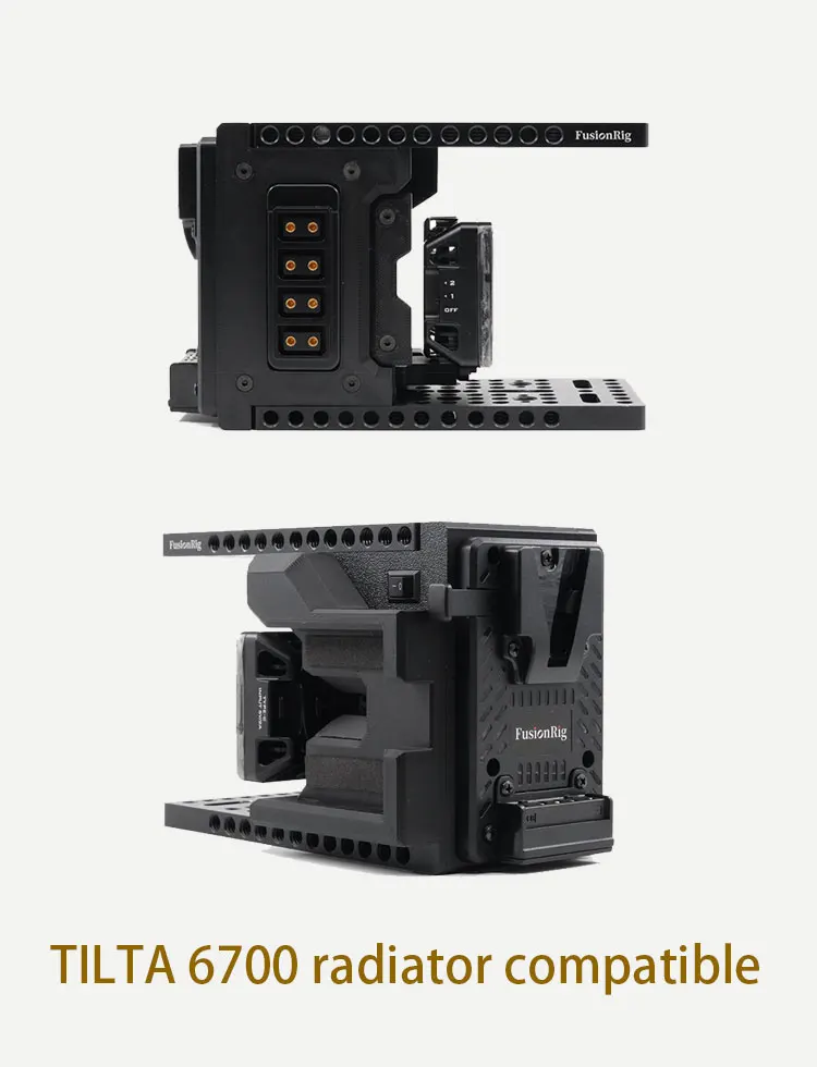 Description Picture 4 of itemFusionRig For Sony A7C2 Camera Cage Expansion Module cineback