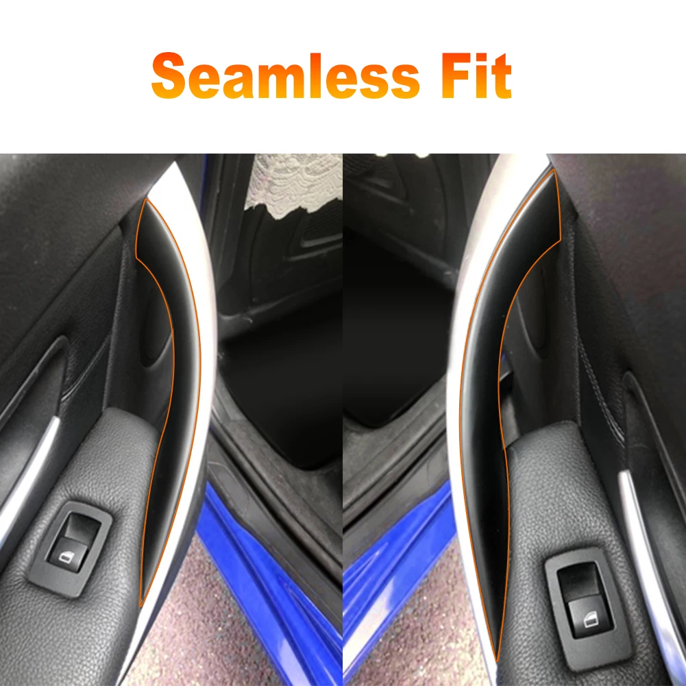 Car Interior Door Handle Cover For BMW 3 4 Series F30 F31 F34 F80 M3 2012-2018 F32 F33 F36 F82 F83 M4 2014-2017 Accessories