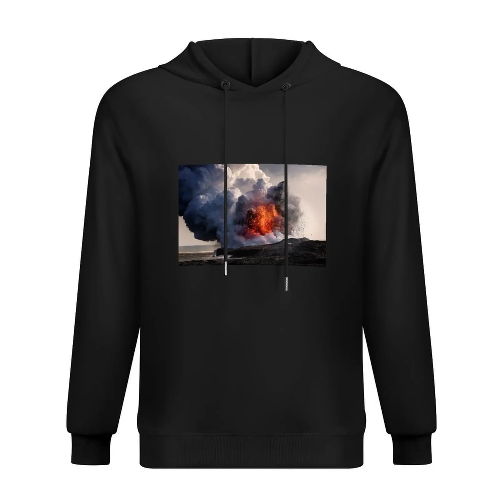 

Kilauea Volcano at Kalapana 8 Hoodie hooded shirt winter clothes men's sweat-shirt anime clothes hoodies and sweatshirts new