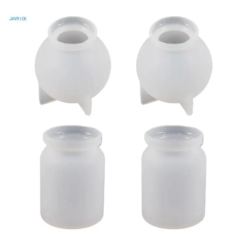 

Silicone Clay Molds Small Bottles Silicone Craft Moulds Resin Crafts Supplies DIY Hand-Making Accessories for DIY