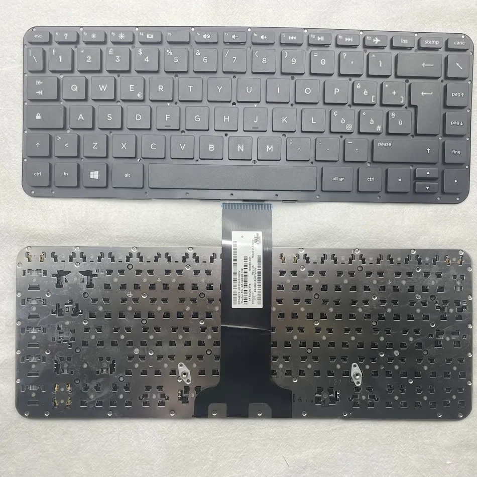 

Italian Laptop Keyboard for HP Pavilion x360 13-A 13-A000 13-A100 13-A200 Series PN 760888-061 NoFrame IT Layout