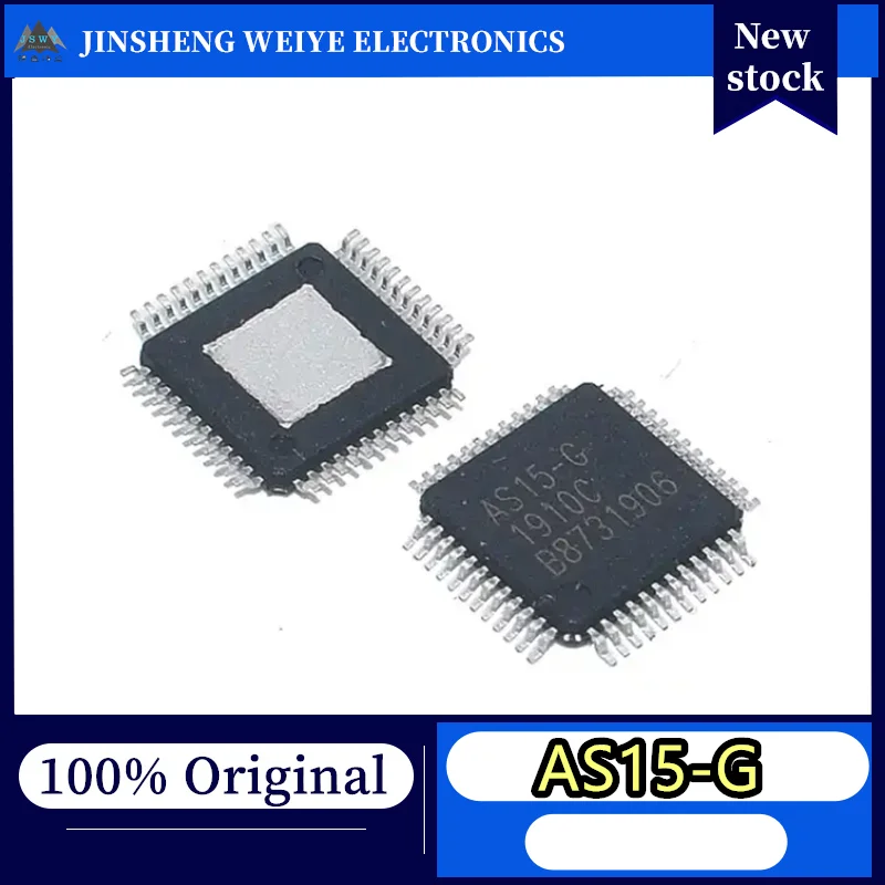 (3/10 pcs) AS15-G    QFP48 package  100% brand new  Best-selling item  Genuine product  In stock fast dispatch