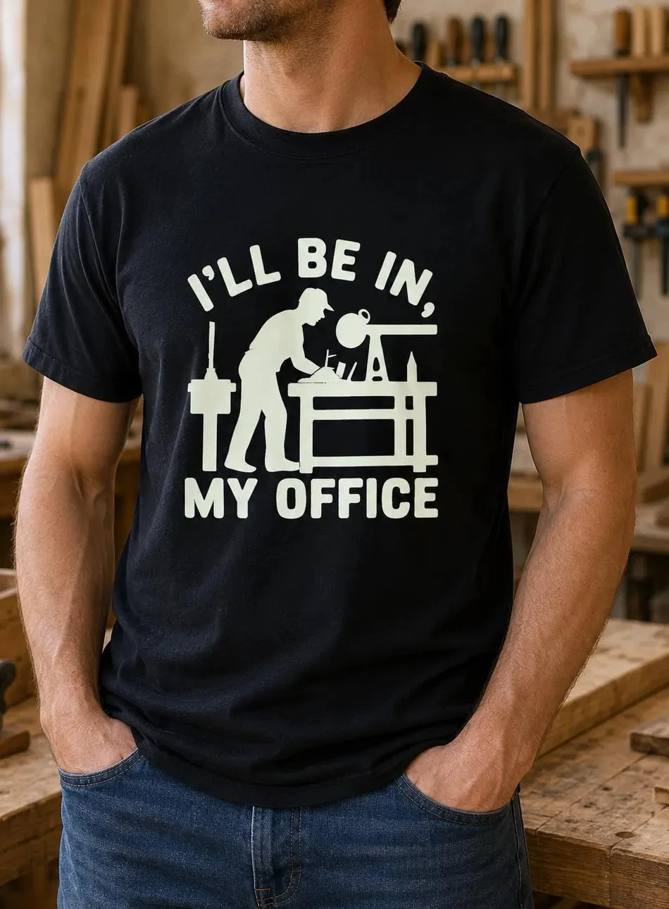 Summer Casual Sportswear | Daily Work Shirt | I Will Wear This in My Office | Woodworker T-shirt, Woodworker Shirt