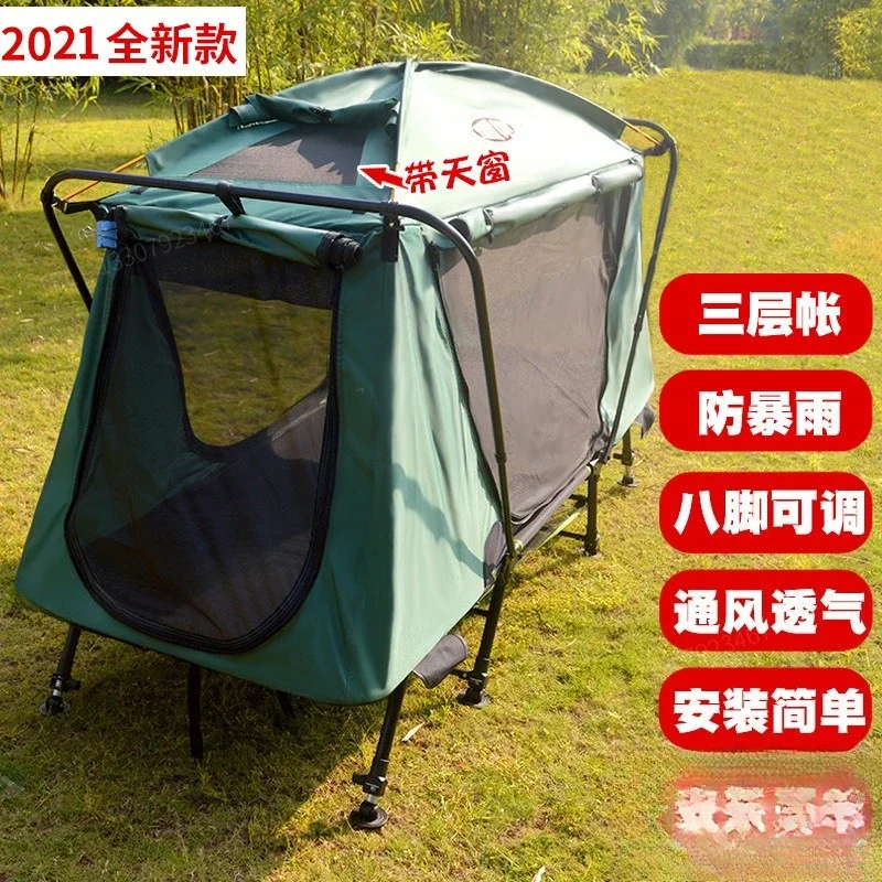 Barraca de chão elevada