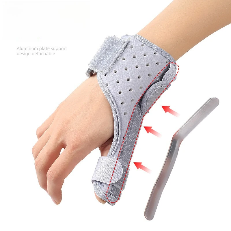 

Thumb Brace Support Wrist Sprain Strap Compression Hand Splint for Men Women Joint Pain Relief Comfortable Daily Use Essential