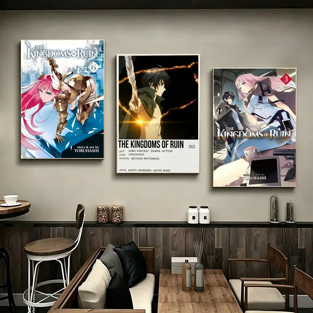 Anime The Kingdoms Of Ruin Poster Poster HD Printing Modern Minimalist Style Wall Art Home Decor For Office Bedroom Gift