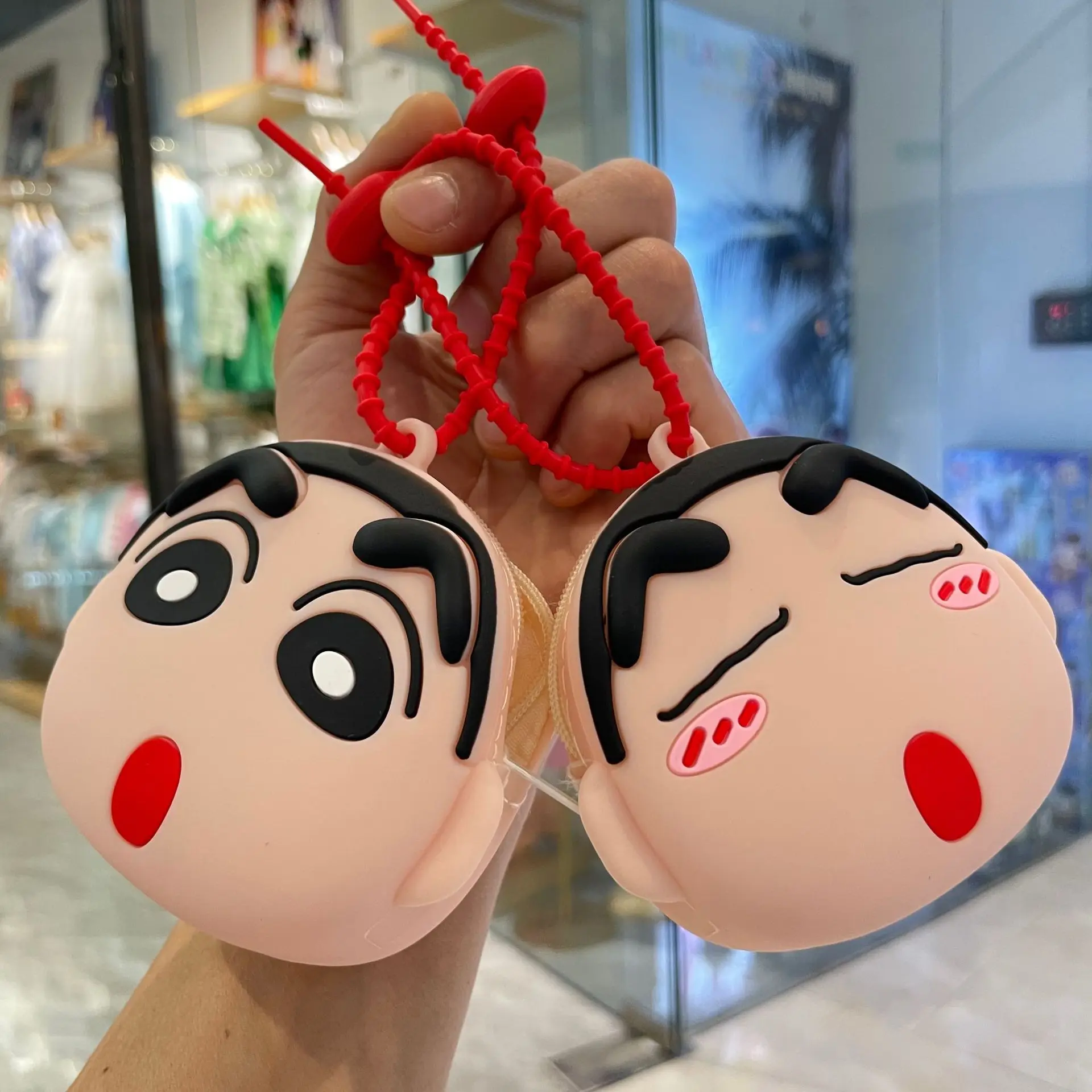 

Anime Crayon Shin-Chanss Handbag Lovely Coin Purse Periphery Storage Bag Backpack Keychain Kawaii Holiday Birthday Wallet Gifts