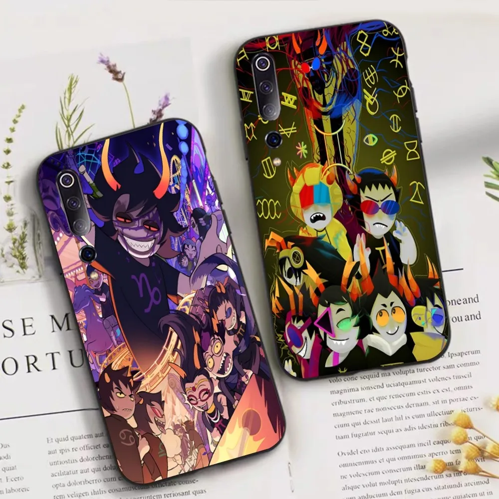 H-Homestuck T-Trolls Phone Case For Xiaomi Mi 5X 8 9 10 11 12 Lite Pro 10T PocoX3pro PocoM3 Note 10 Pro Lite