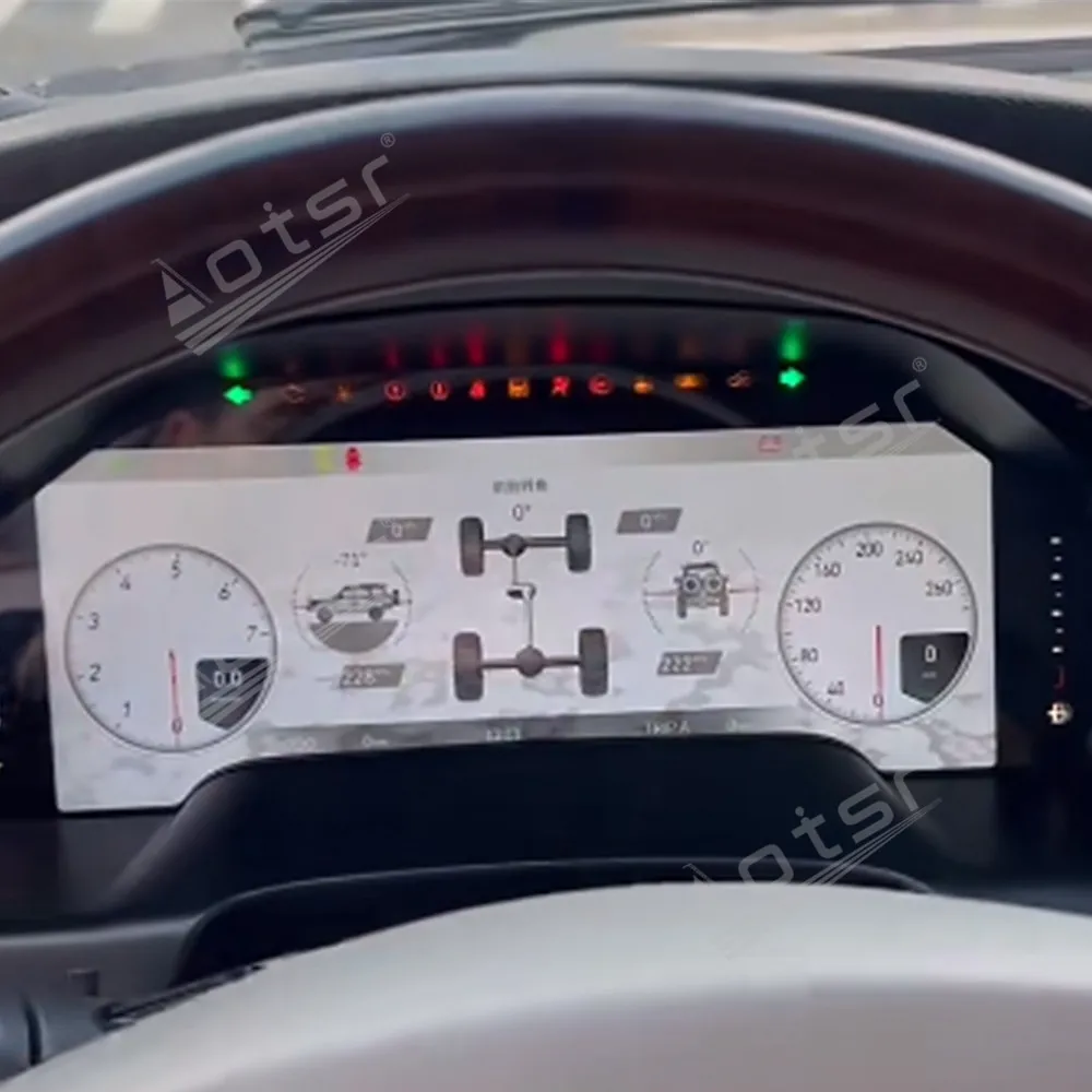 Linux Plug and Play For Nissan Y61 2006~2022 Linux Digital Performance Display Dashboard Speed Table Car Virtual Information