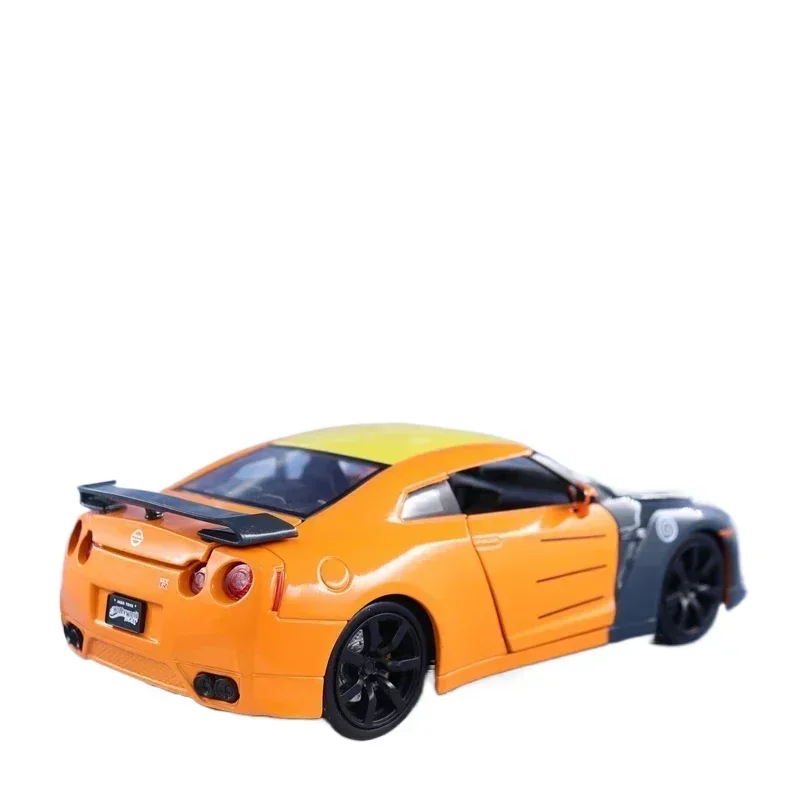 Jada 1:24 2009 Nissan GT-R Haute Simulation Diecast Voiture En Alliage De Métal Modèle De Voiture Jouets pour Enfants collection cadeaux