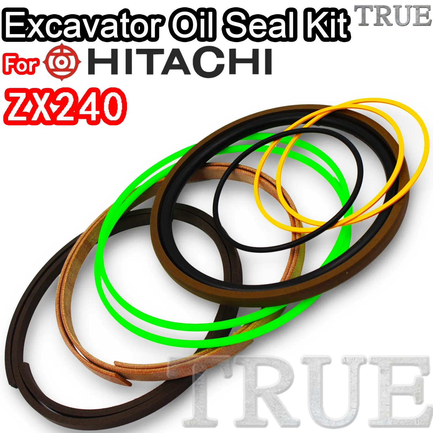 For ZX240 Hitachi Oil Seal Excavator Repair Kit TRAVEL Joystick Engine O-ring Cylinder BOOM ARM Bucket Hydraulic Pump Digger