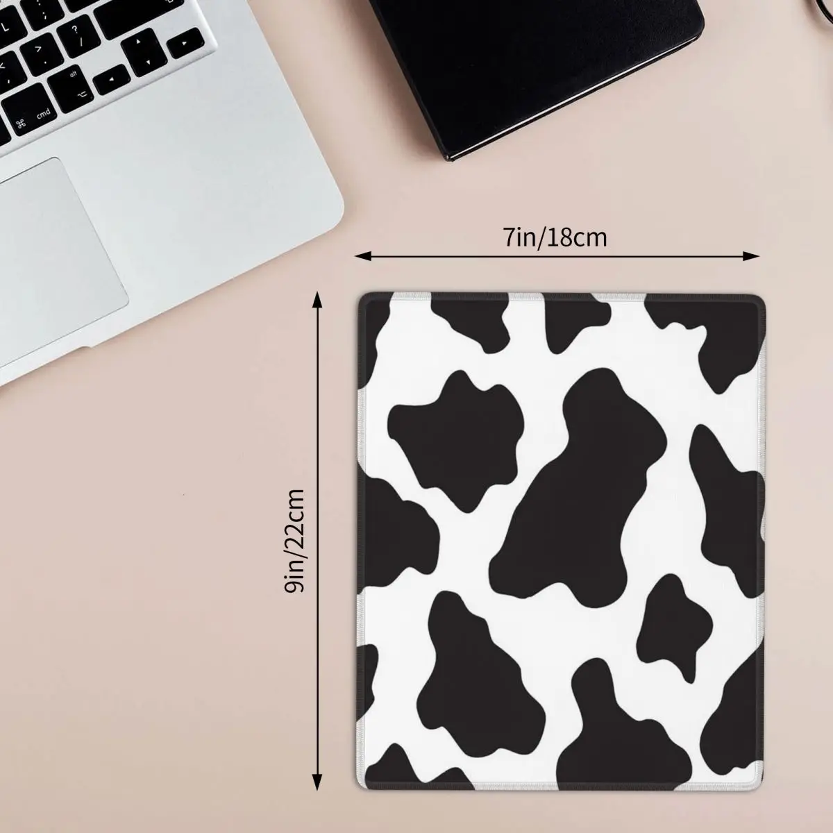 Cow Animal Print Cowboy Country Ranch Mouse Pad Computer Keyboard Mouse Mat Gamer PC Laptop Desk Mat Office Accessories