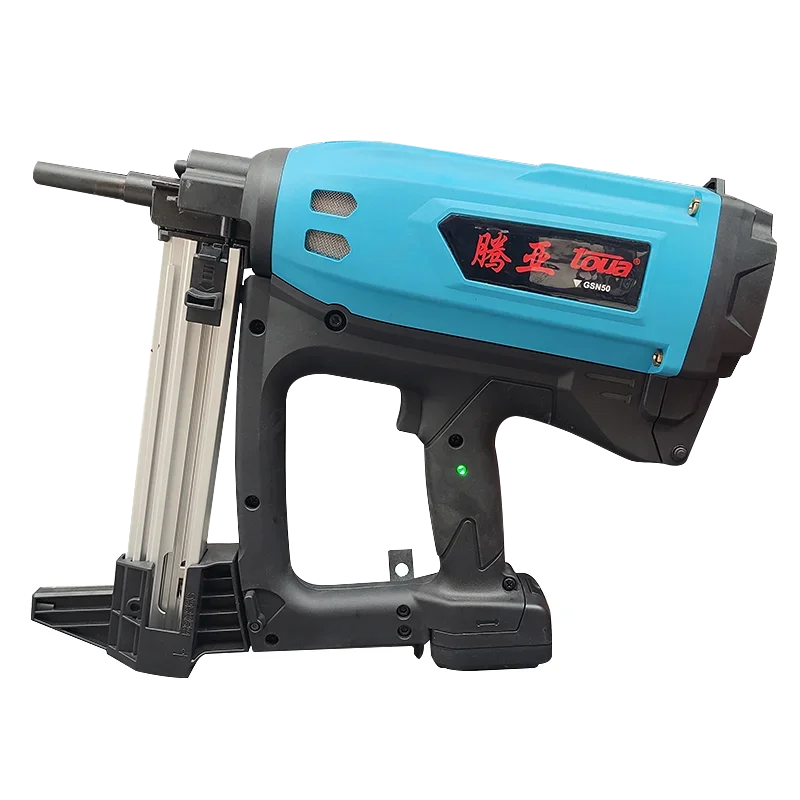 Portable Cordless Air Nail Gun GSN50 for Concrete Windows and Doors